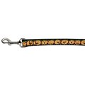 Mirage Pet Products 0.37 in. Wide 4 ft. Long Pumpkins Nylon Dog Leash 125-055 3804